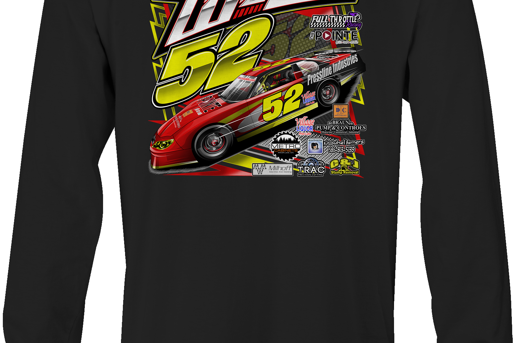 Chad Walen Long Sleeves Black Acid Apparel