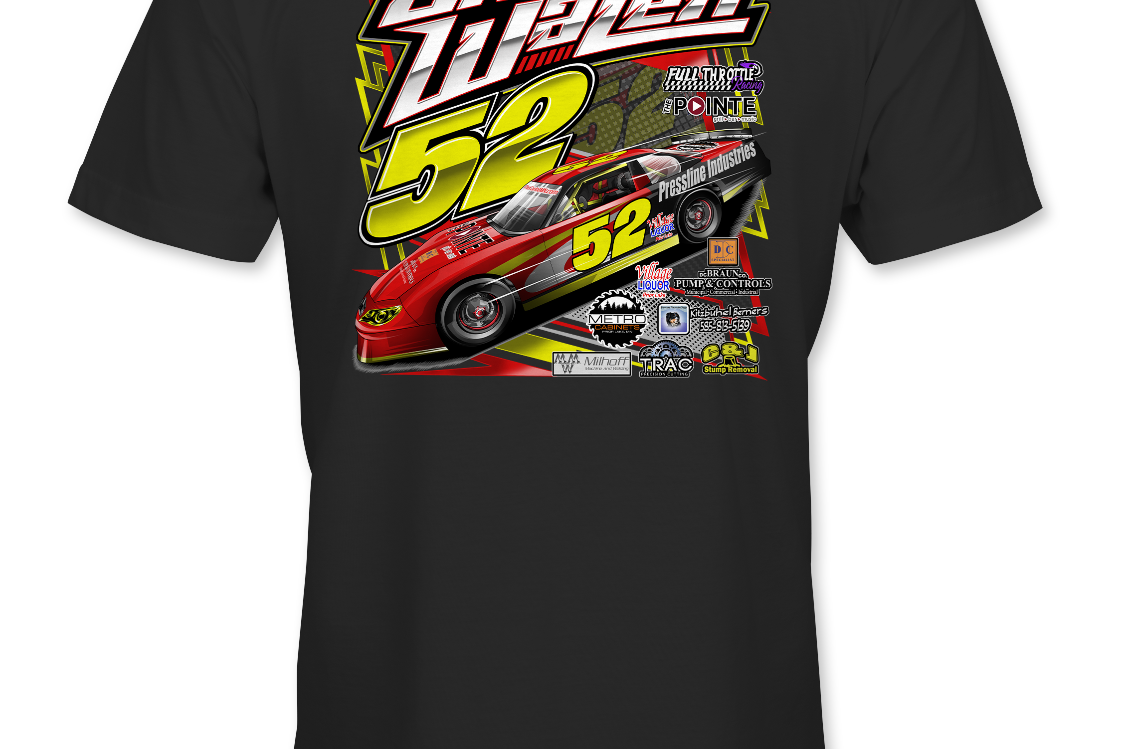 Chad Walen T-Shirts Black Acid Apparel