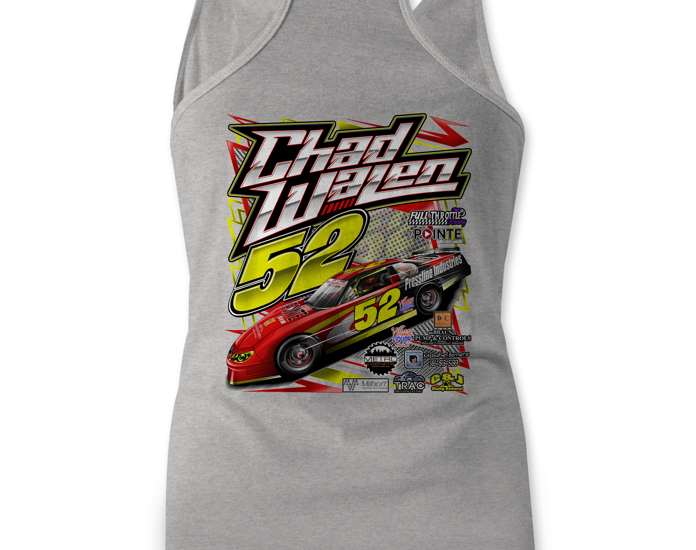 Chad Walen Tank Tops Black Acid Apparel