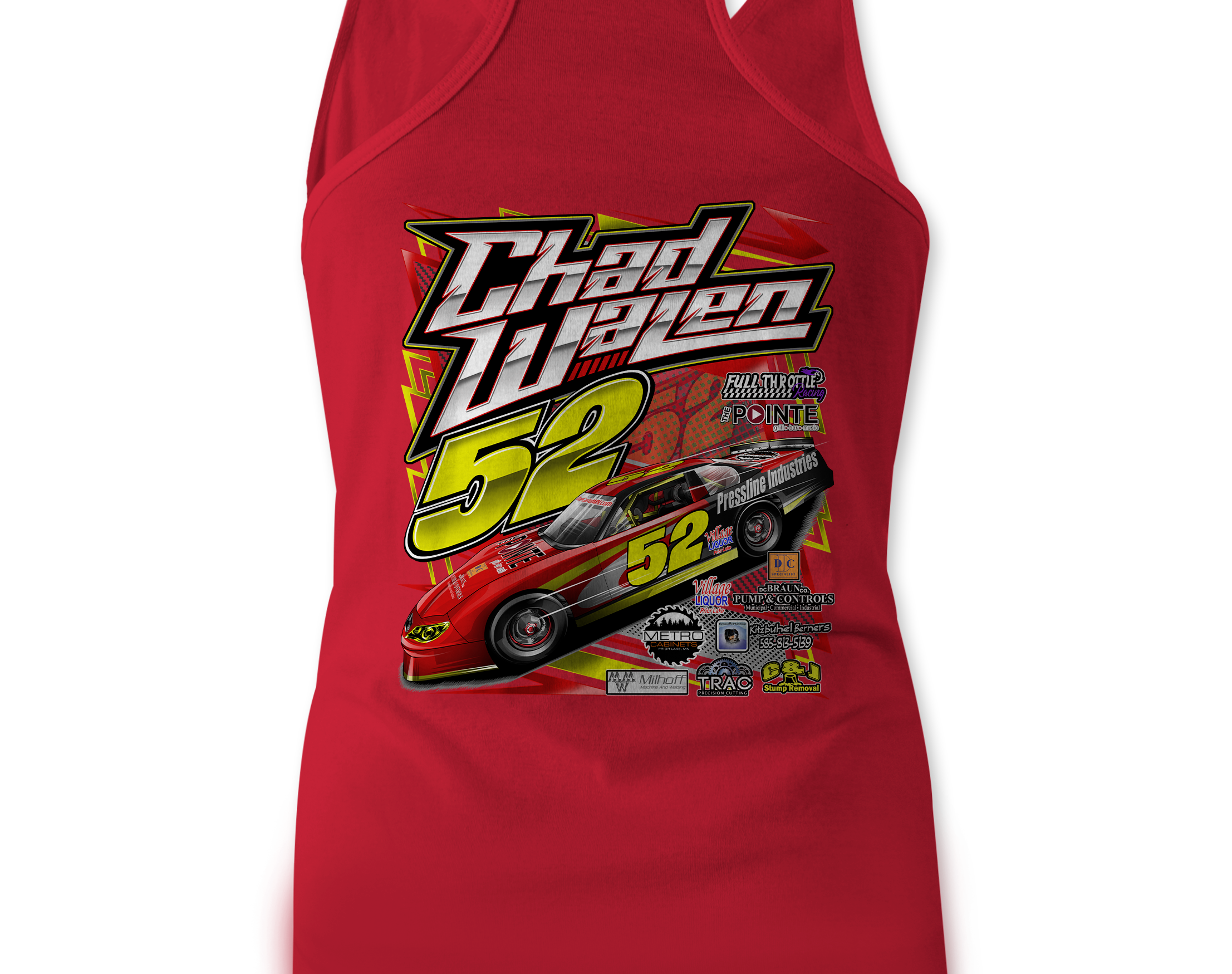 Chad Walen Tank Tops Black Acid Apparel