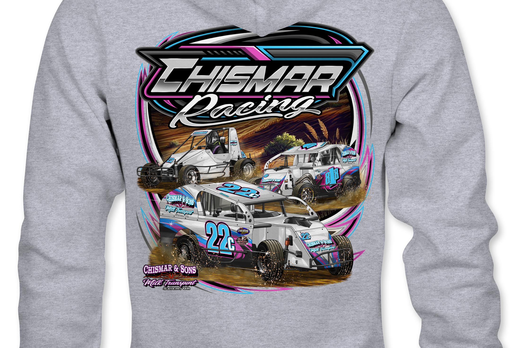 Chismar Racing Hoodies