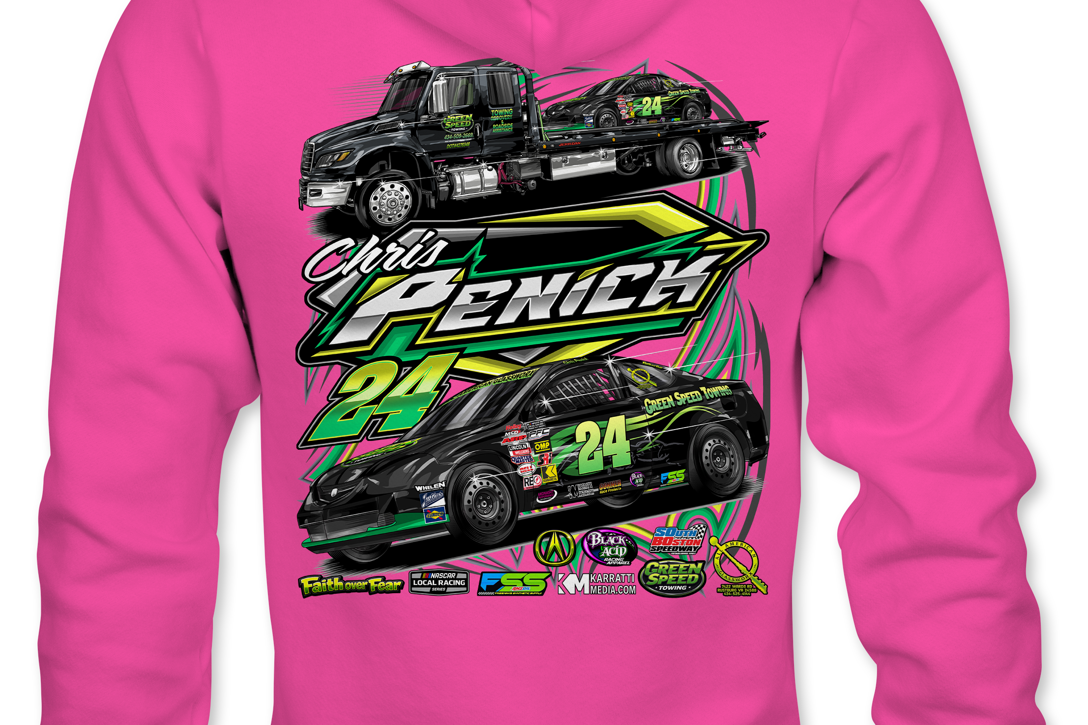 Chris Penick 2026 Safety Hoodies