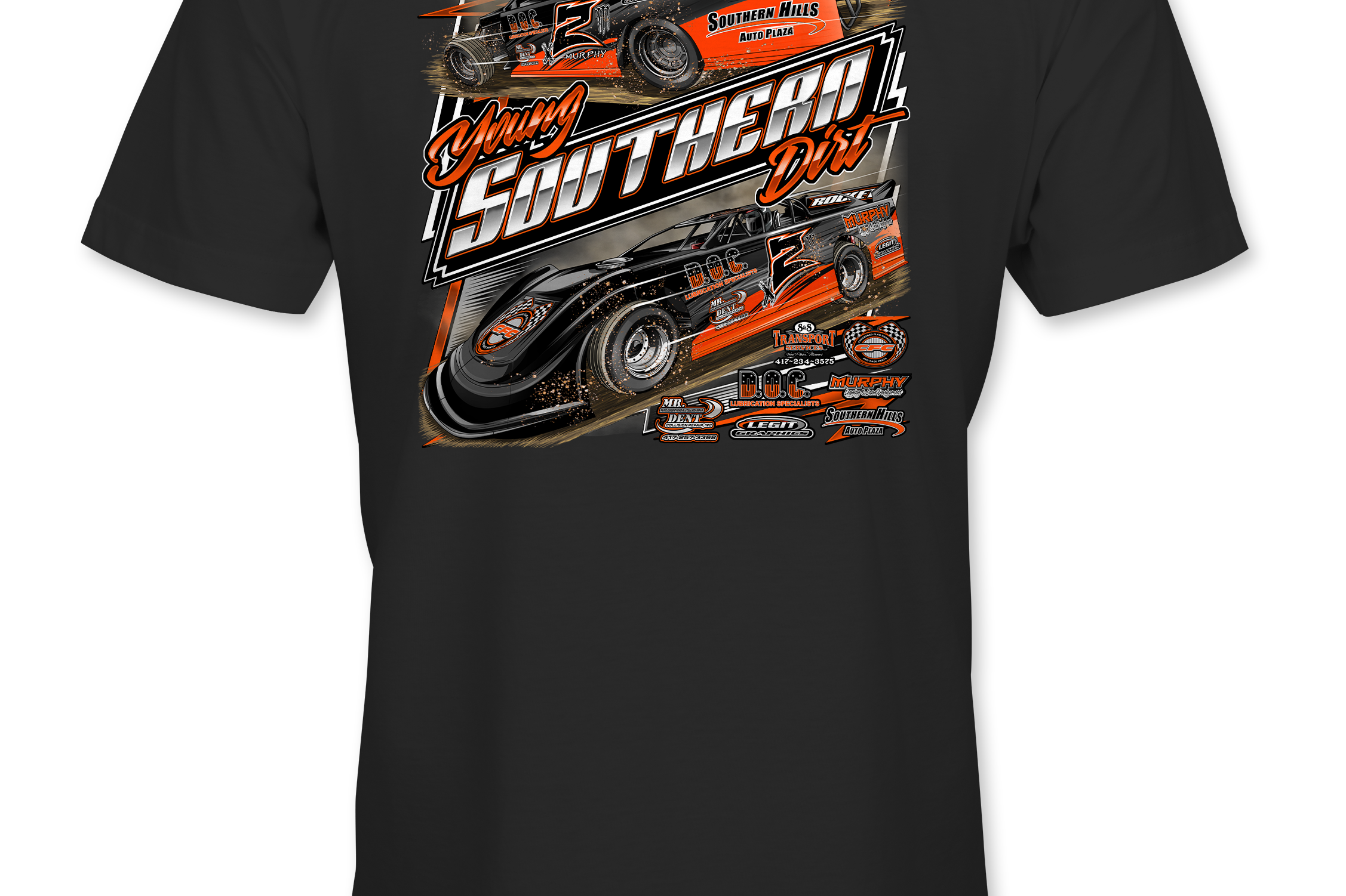 Cole Murphy T-Shirts Black Acid Apparel