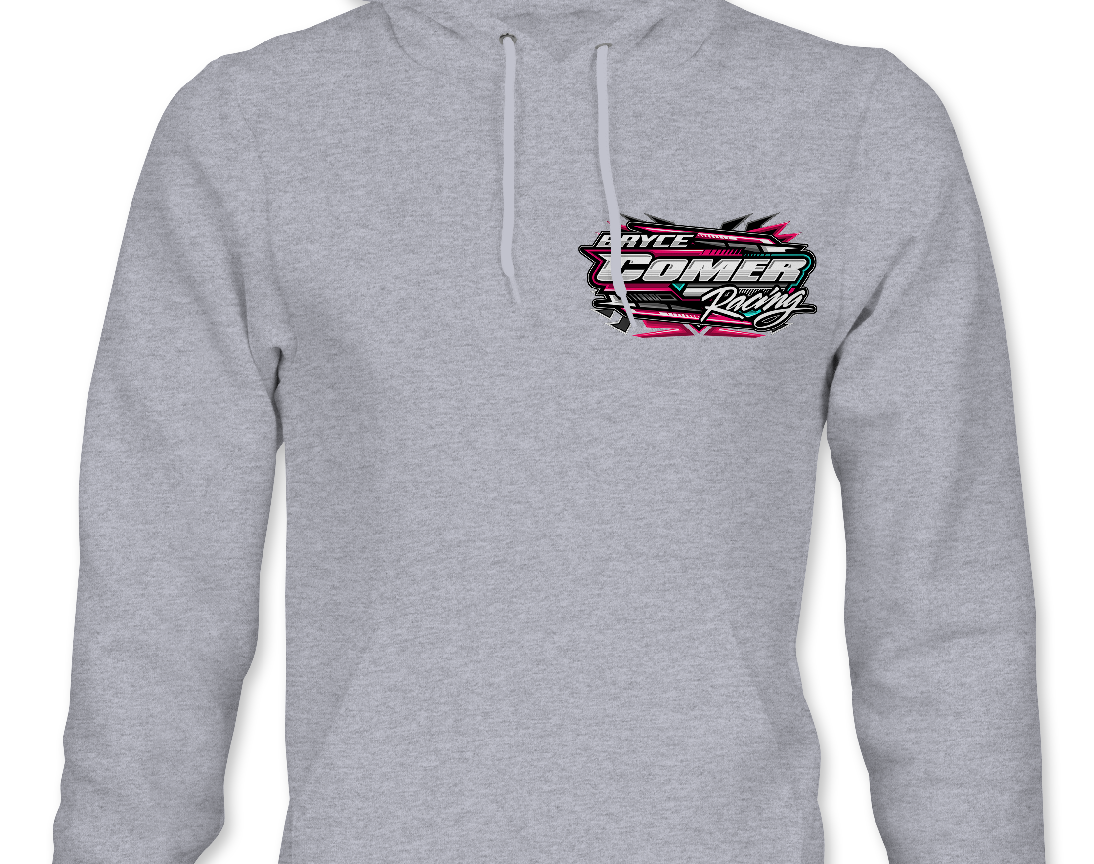 Bryce Comer Racing Bryce Comer Racing 2025 Hoodies – Black Acid Apparel