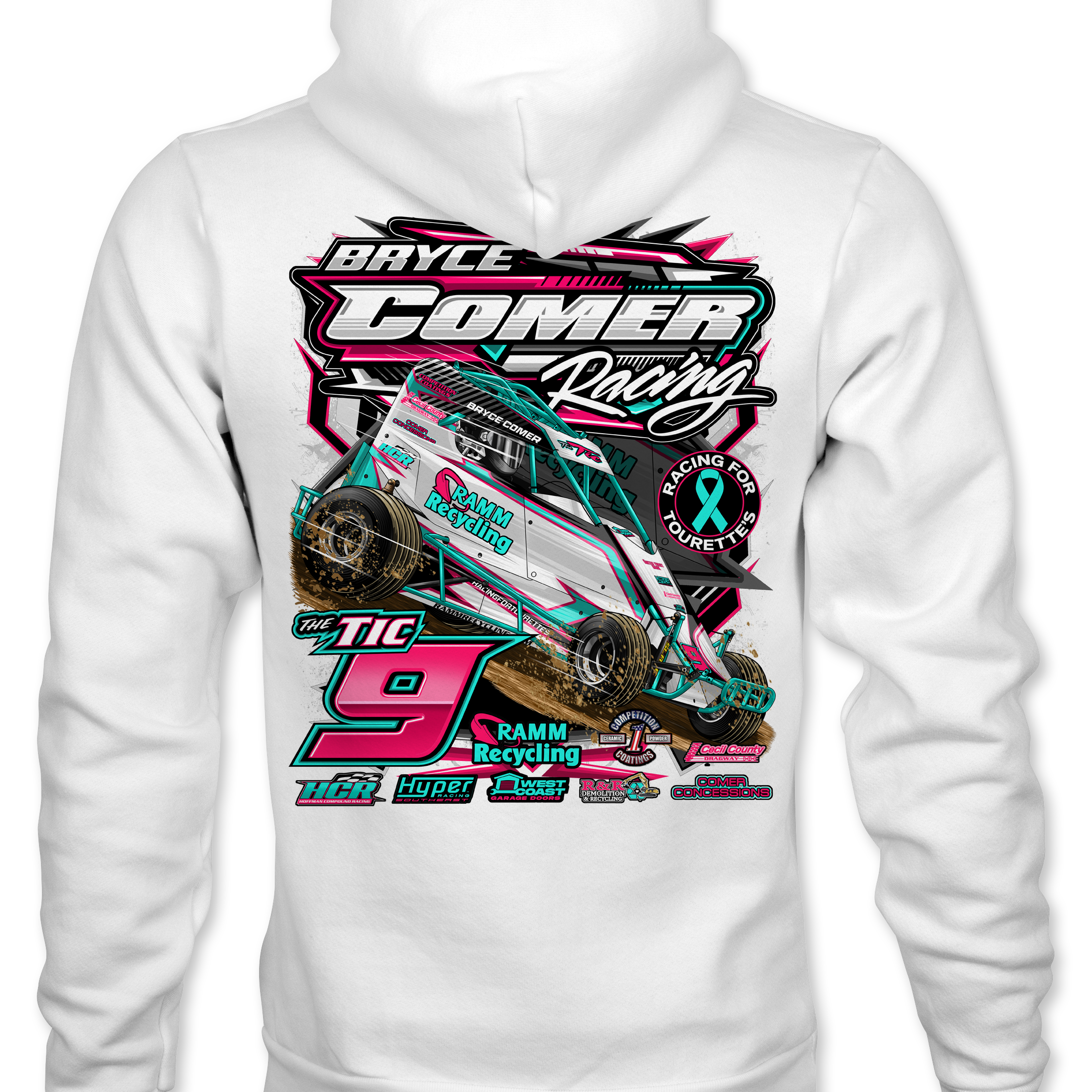 Bryce Comer Racing 2025 Hoodies