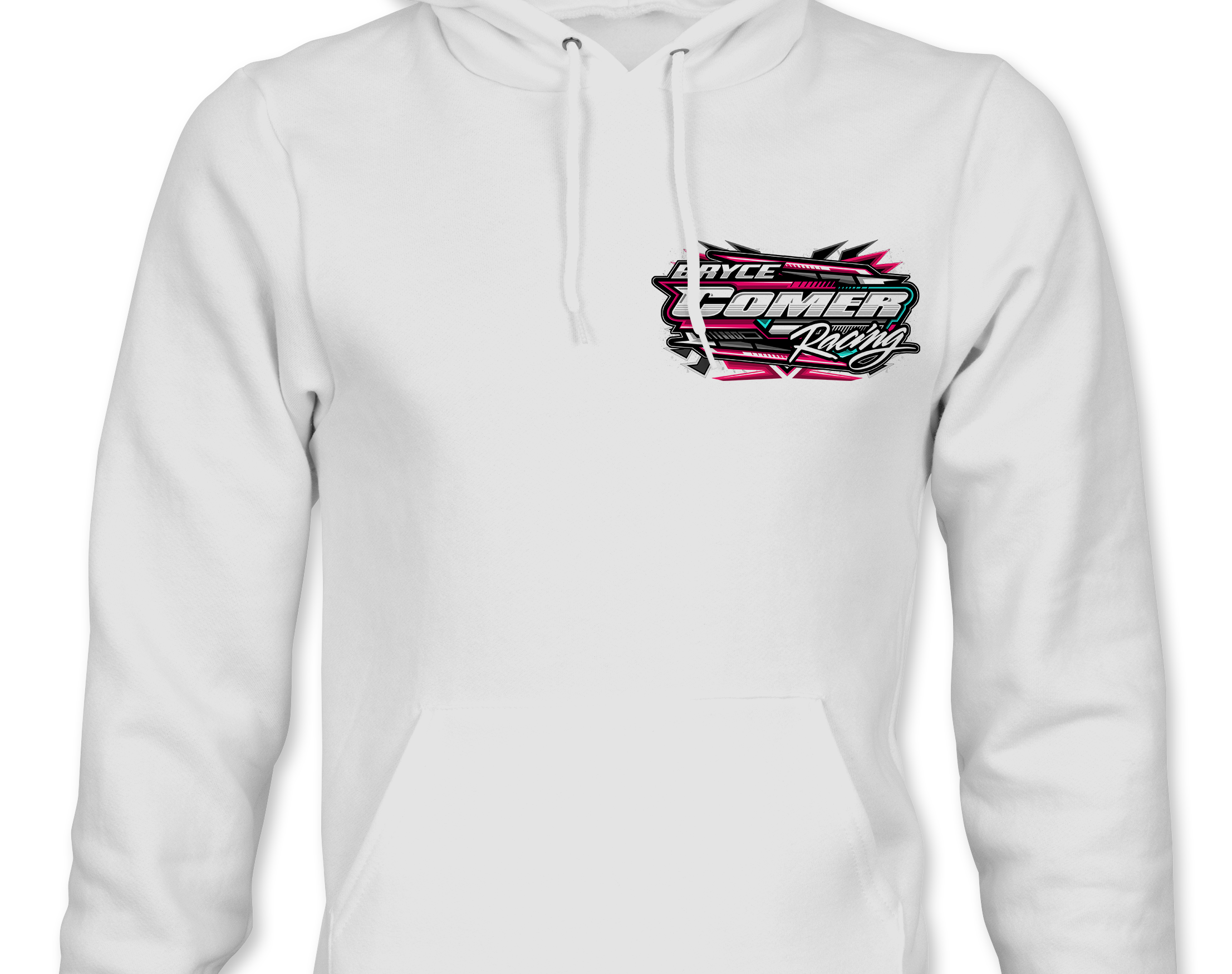 Bryce Comer Racing Bryce Comer Racing 2025 Hoodies – Black Acid Apparel