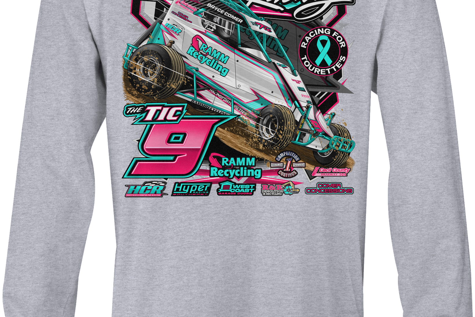 Bryce Comer Racing 2025 Long Sleeves