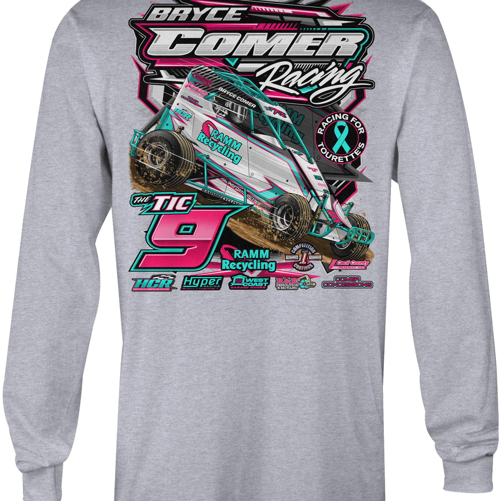 Bryce Comer Racing 2025 Long Sleeves