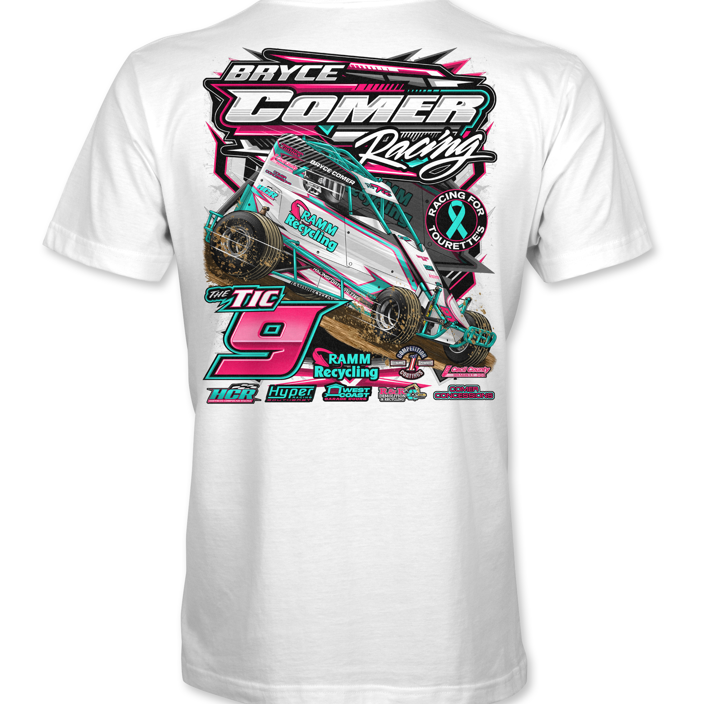 Bryce Comer Racing 2025 T-Shirts