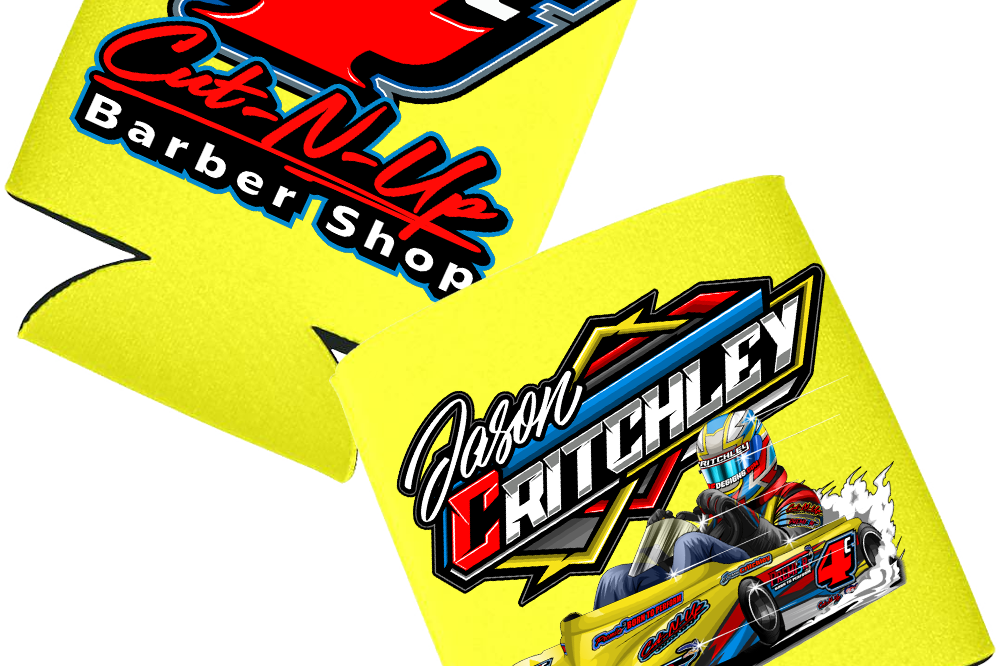 Jason Critchley 2026 Racing Koozie