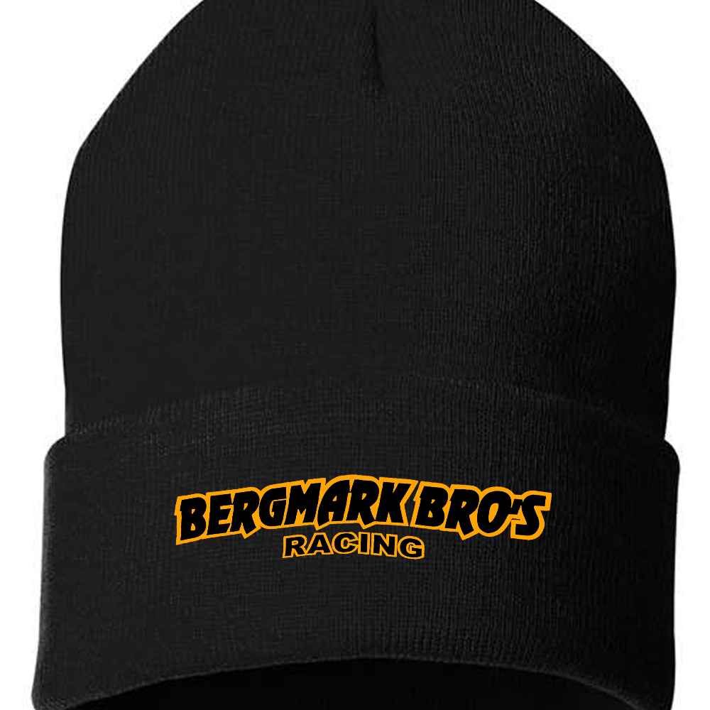 Bergmark Bro's Racing Beanies Black Acid Apparel