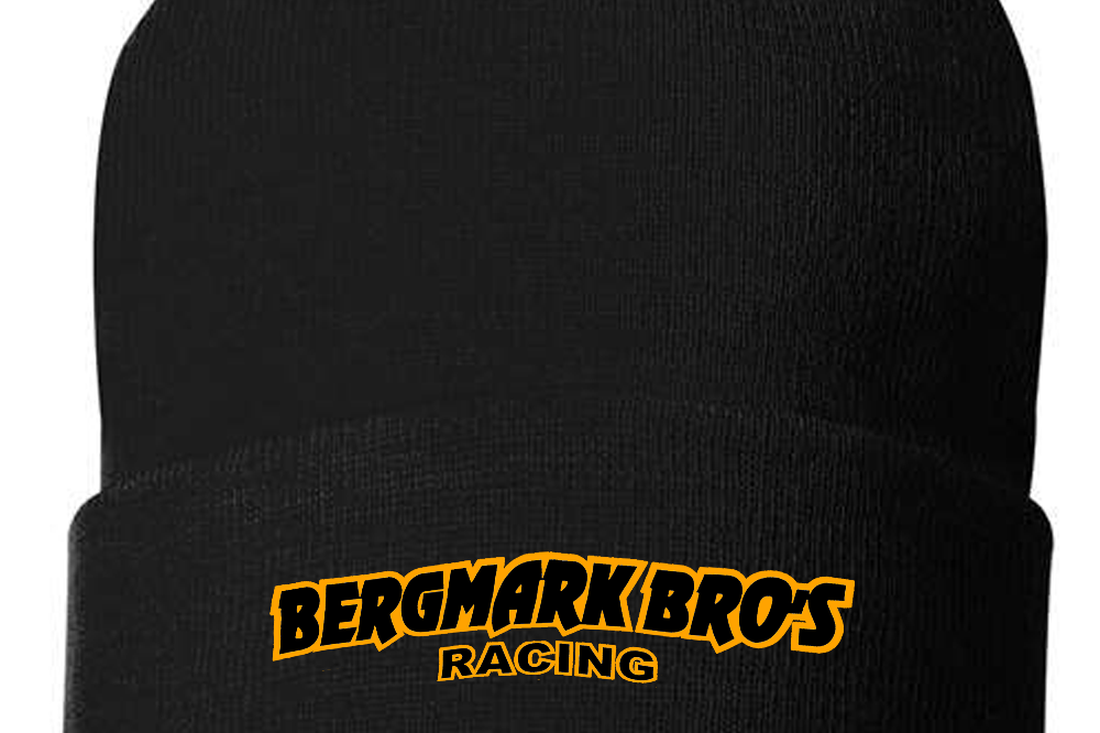 Bergmark Bro's Racing Beanies Black Acid Apparel