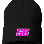 Brandon Lewis 2023 Beanies Black Acid Apparel