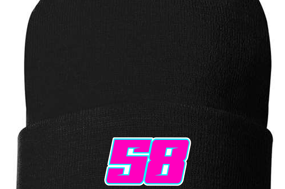 Brandon Lewis 2023 Beanies Black Acid Apparel