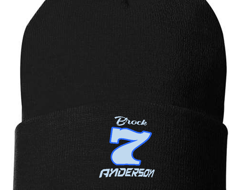 Anderson Racing Beanies Black Acid Apparel