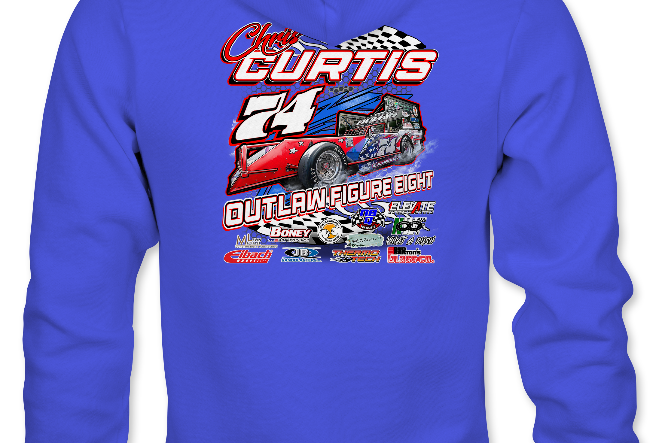 Chris Curtis Hoodies - Black Acid Apparel