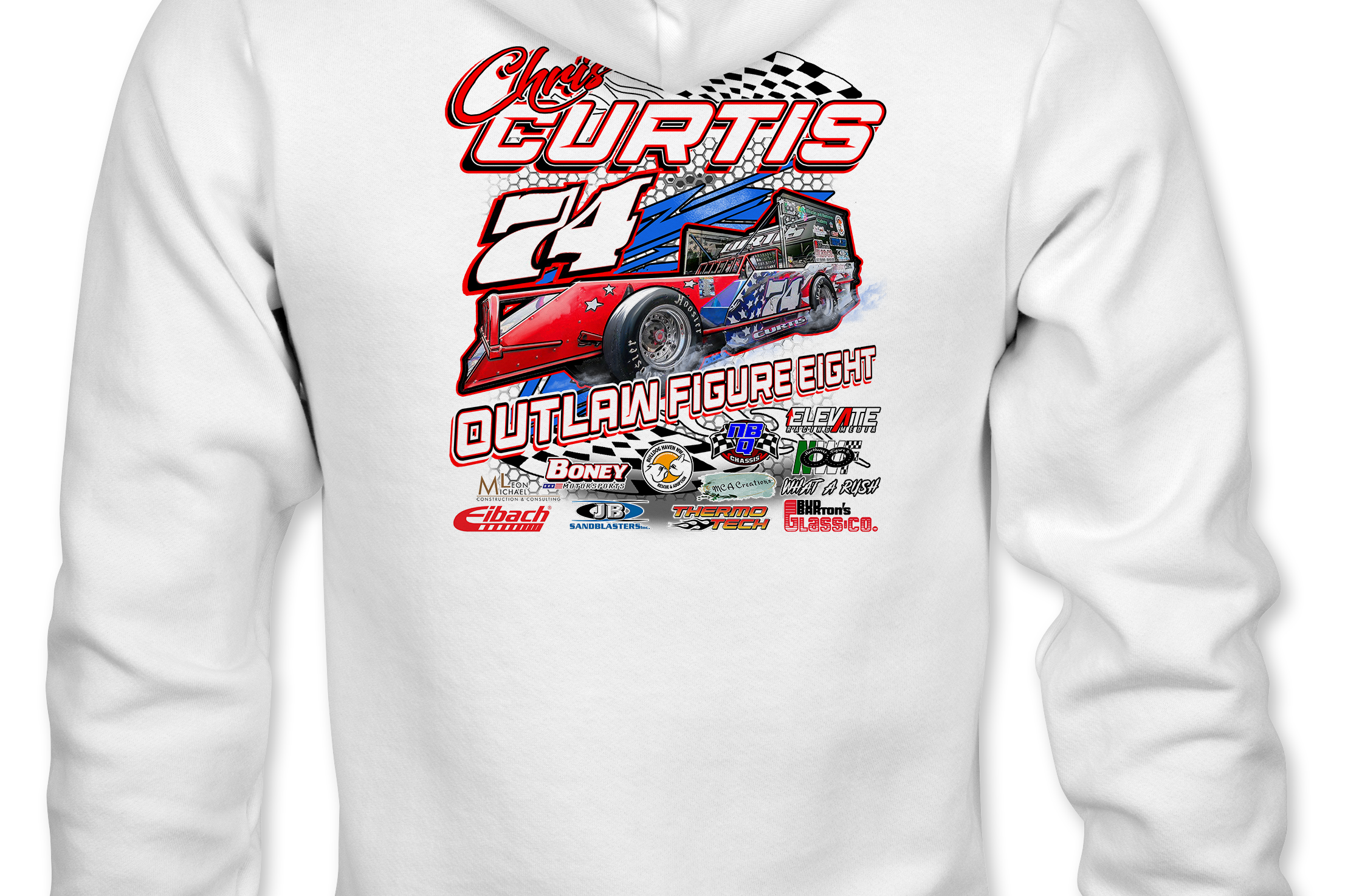 Chris Curtis Hoodies - Black Acid Apparel