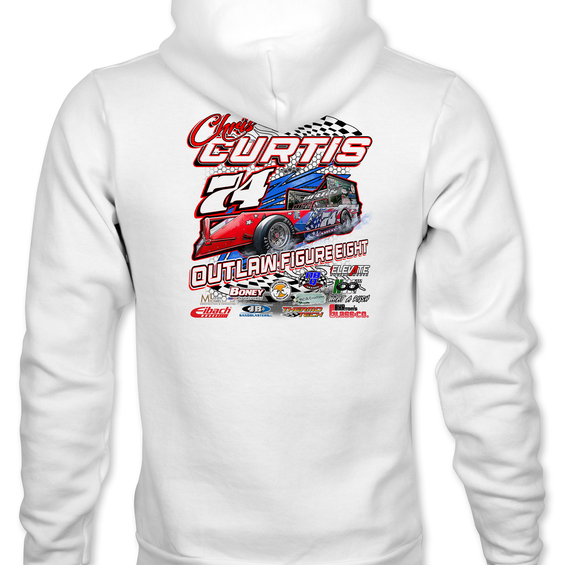 Chris Curtis Hoodies - Black Acid Apparel