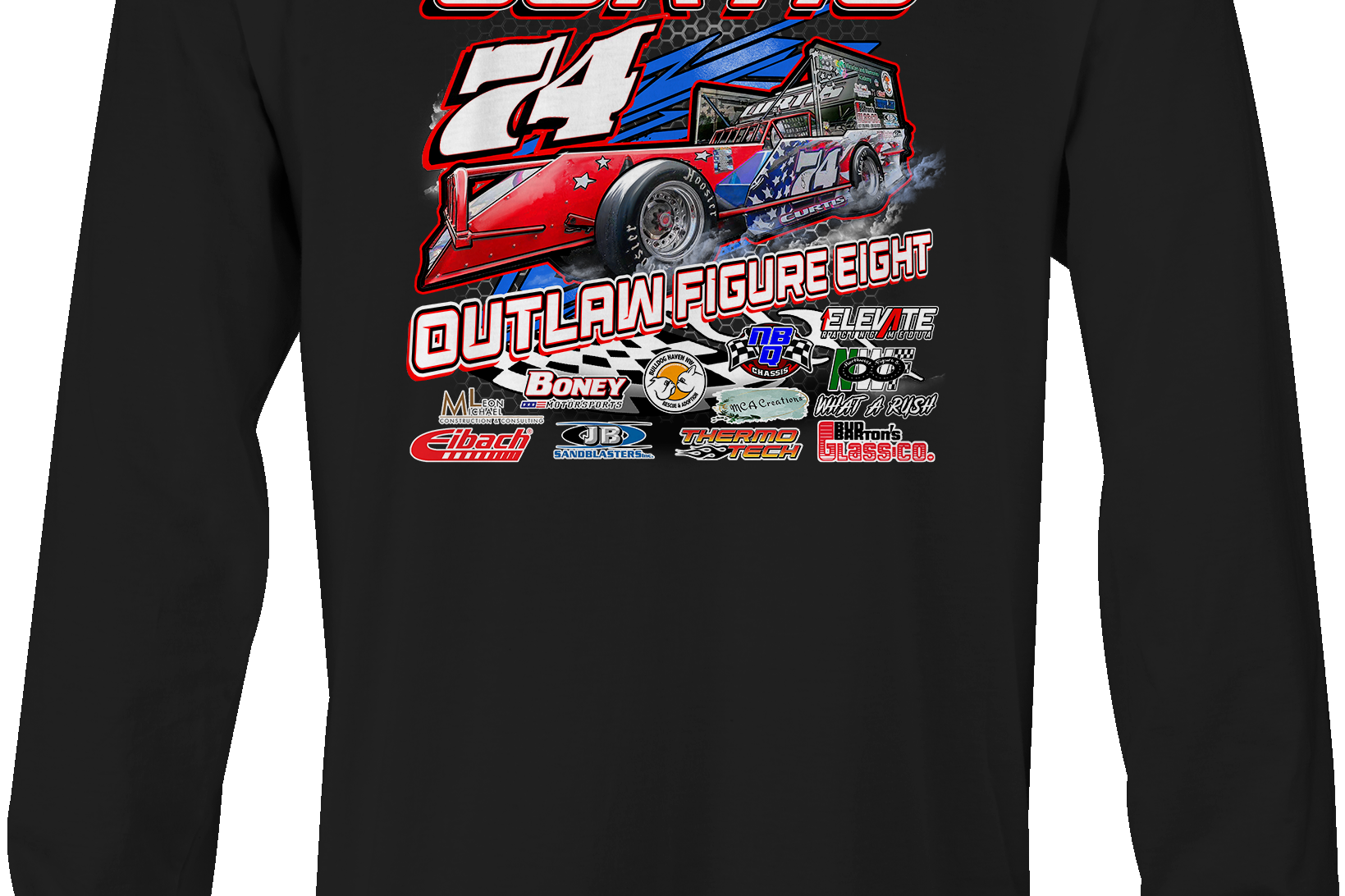 Chris Curtis Long Sleeves - Black Acid Apparel