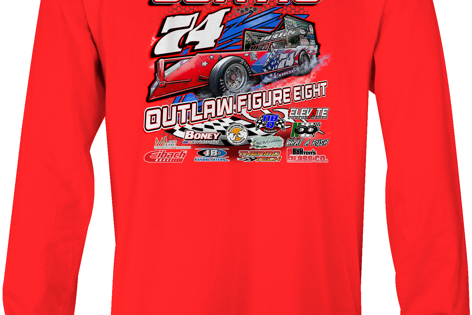 Chris Curtis Long Sleeves - Black Acid Apparel