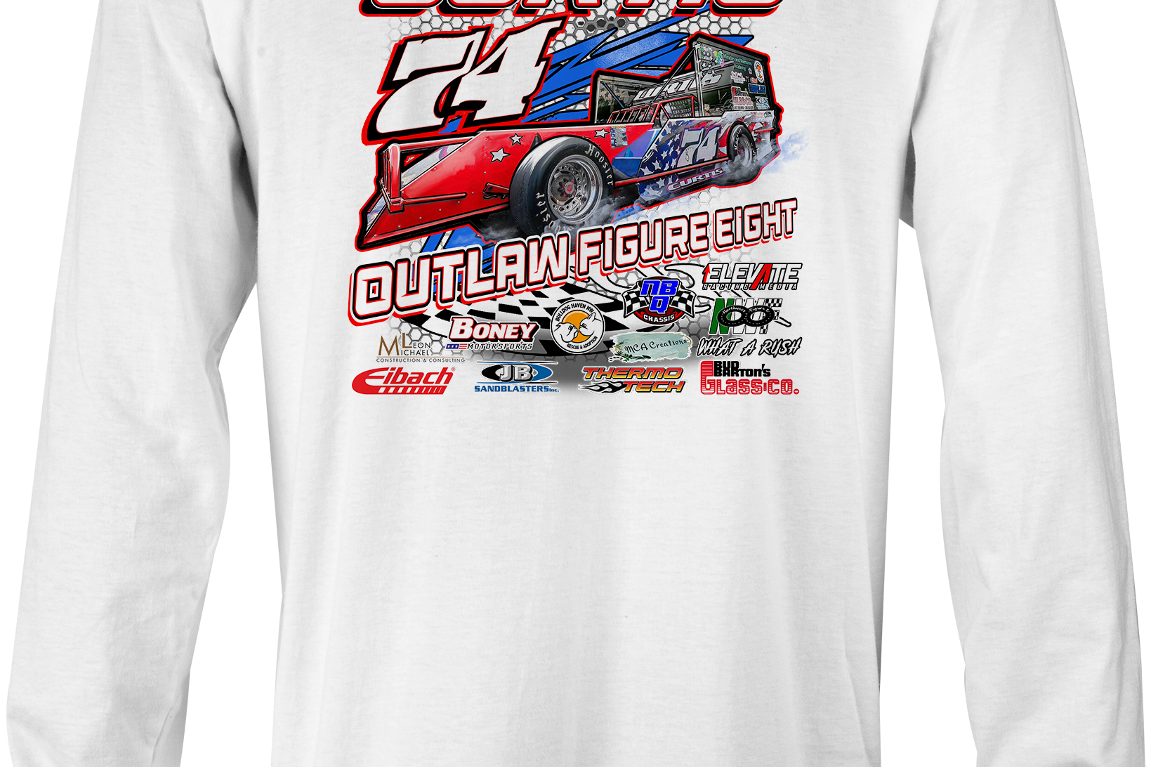 Chris Curtis Long Sleeves - Black Acid Apparel
