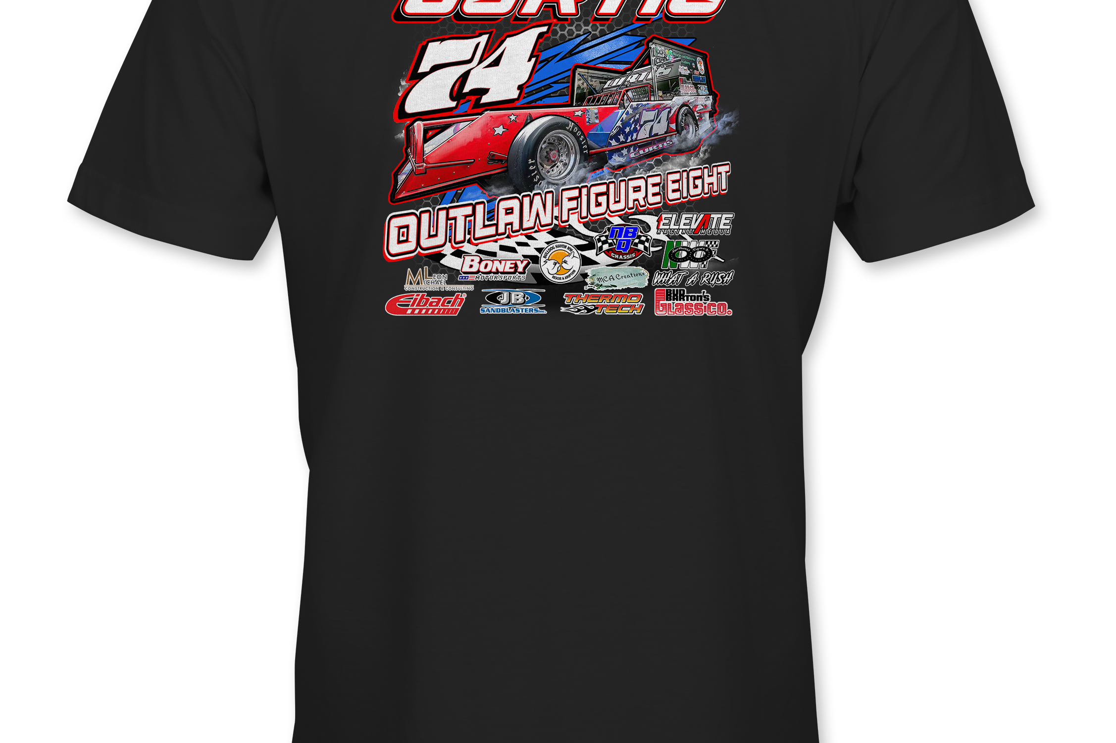 Chris Curtis T-Shirts - Black Acid Apparel