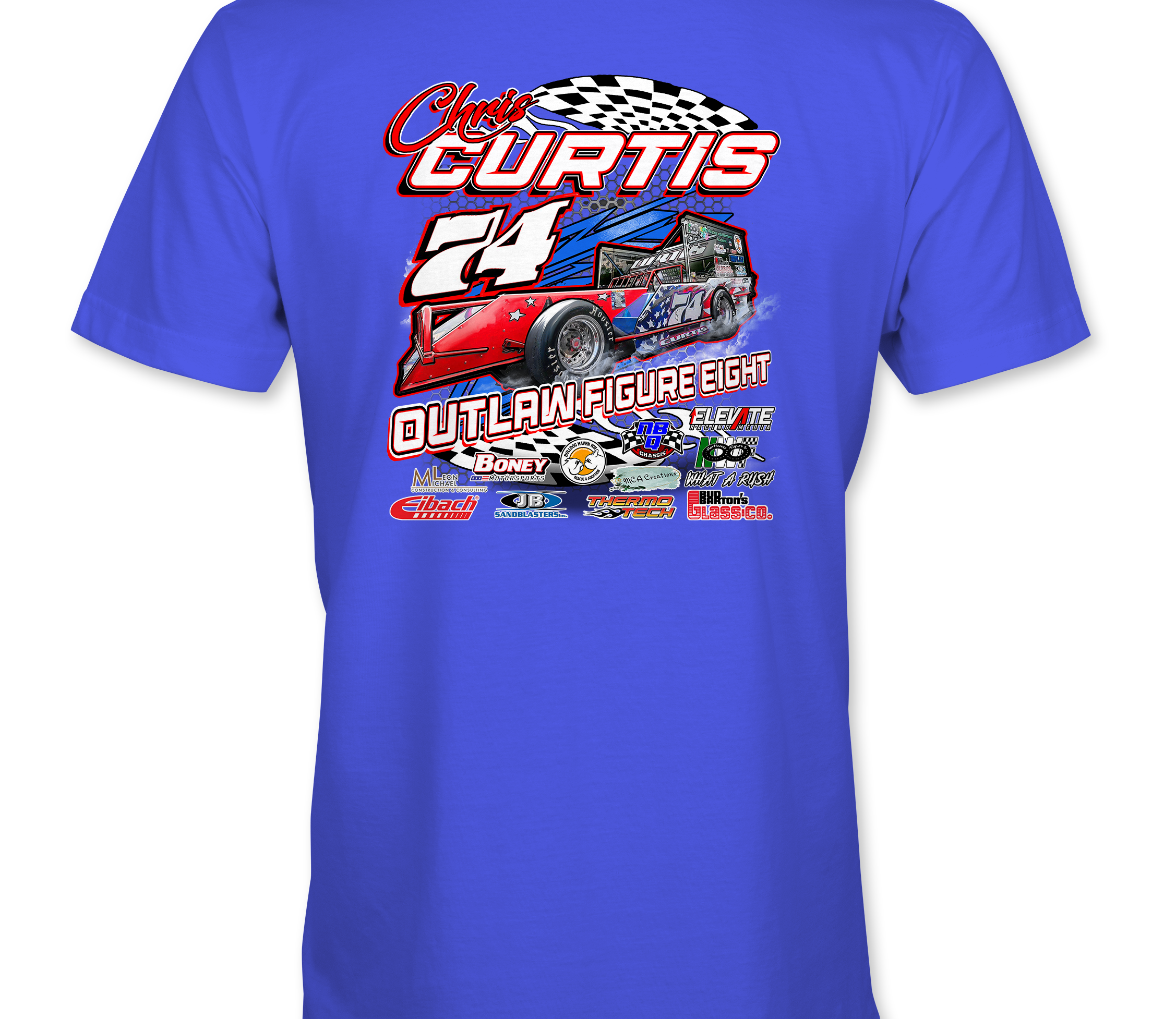 Chris Curtis T-Shirts - Black Acid Apparel