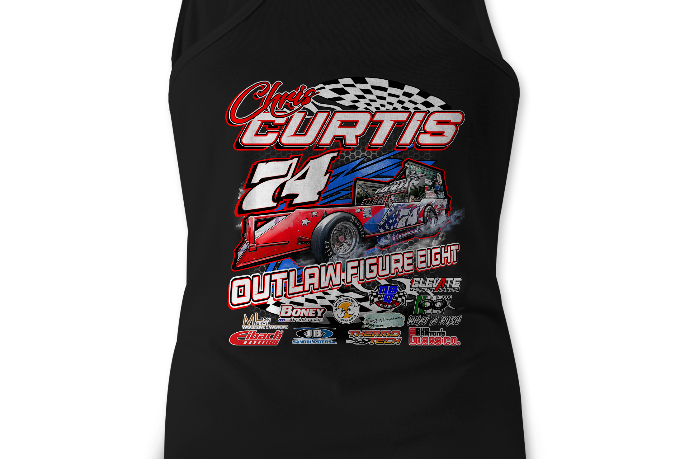 Chris Curtis Tank Tops - Black Acid Apparel