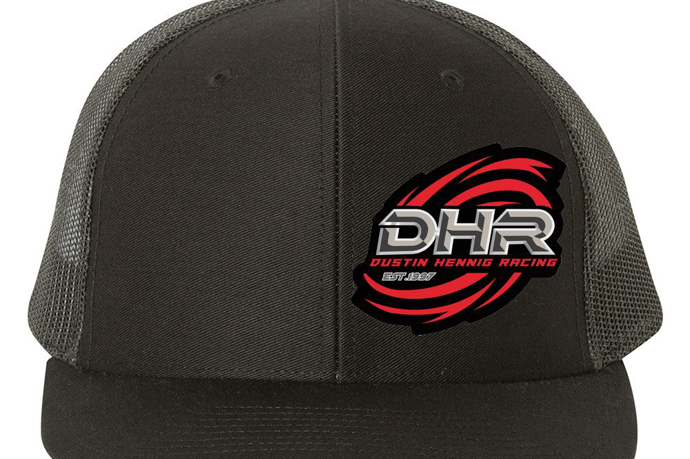 Dustin Hennig Racing Hats Black Acid Apparel