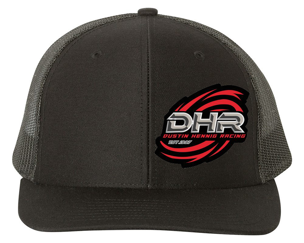 Dustin Hennig Racing Hats Black Acid Apparel