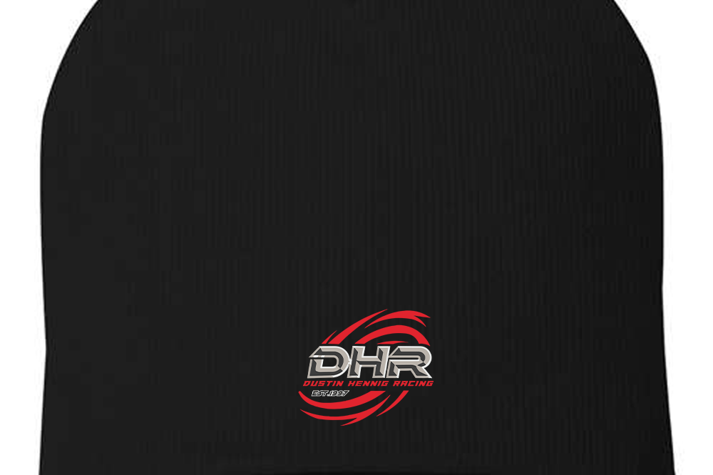 Dustin Hennig Racing Beanies Black Acid Apparel