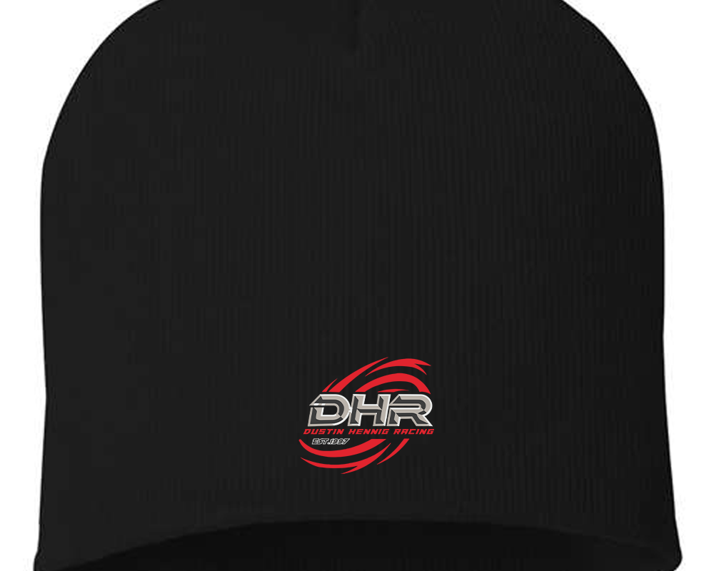 Dustin Hennig Racing Beanies Black Acid Apparel