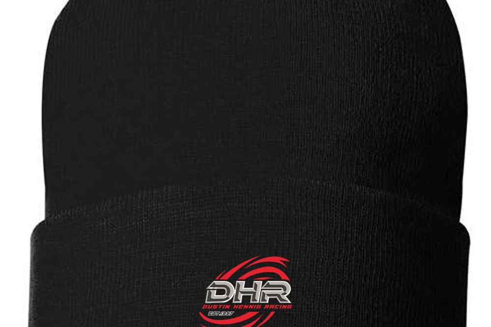 Dustin Hennig Racing Beanies Black Acid Apparel