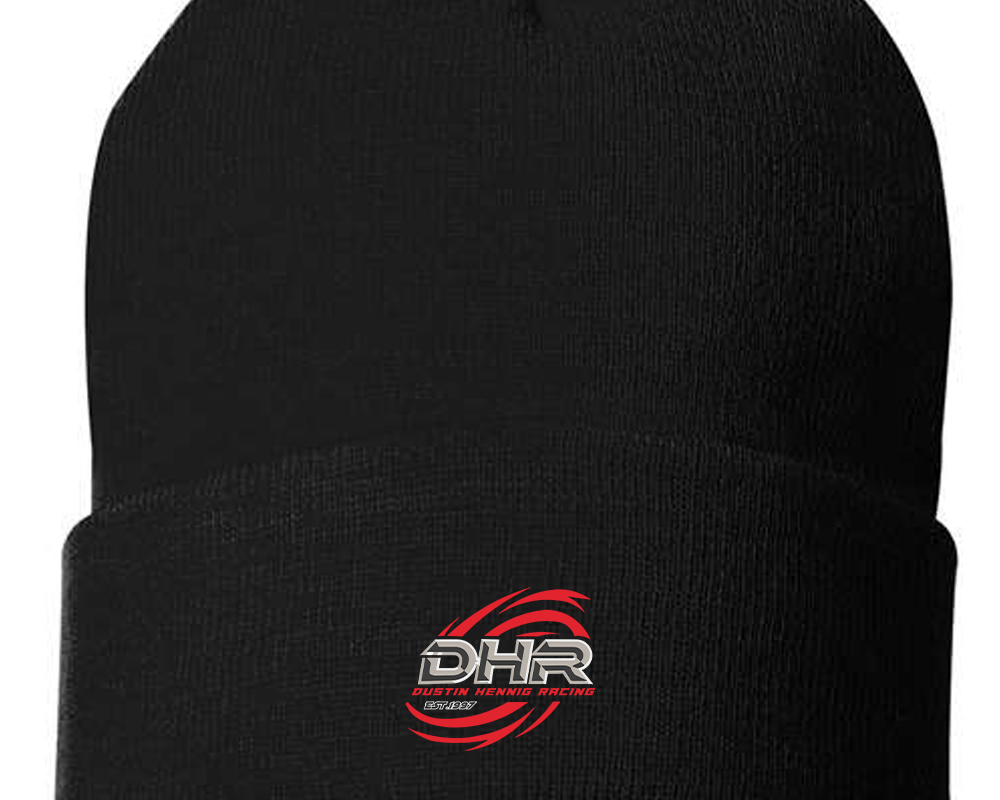 Dustin Hennig Racing Beanies Black Acid Apparel