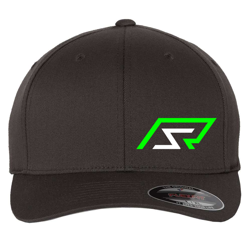 R & S Race Cars Flexfit Hat Black Acid Apparel