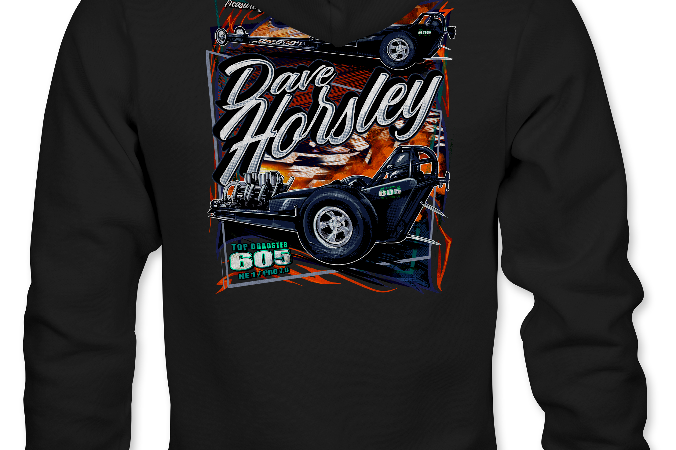 Dave Horsley Hoodies Black Acid Apparel