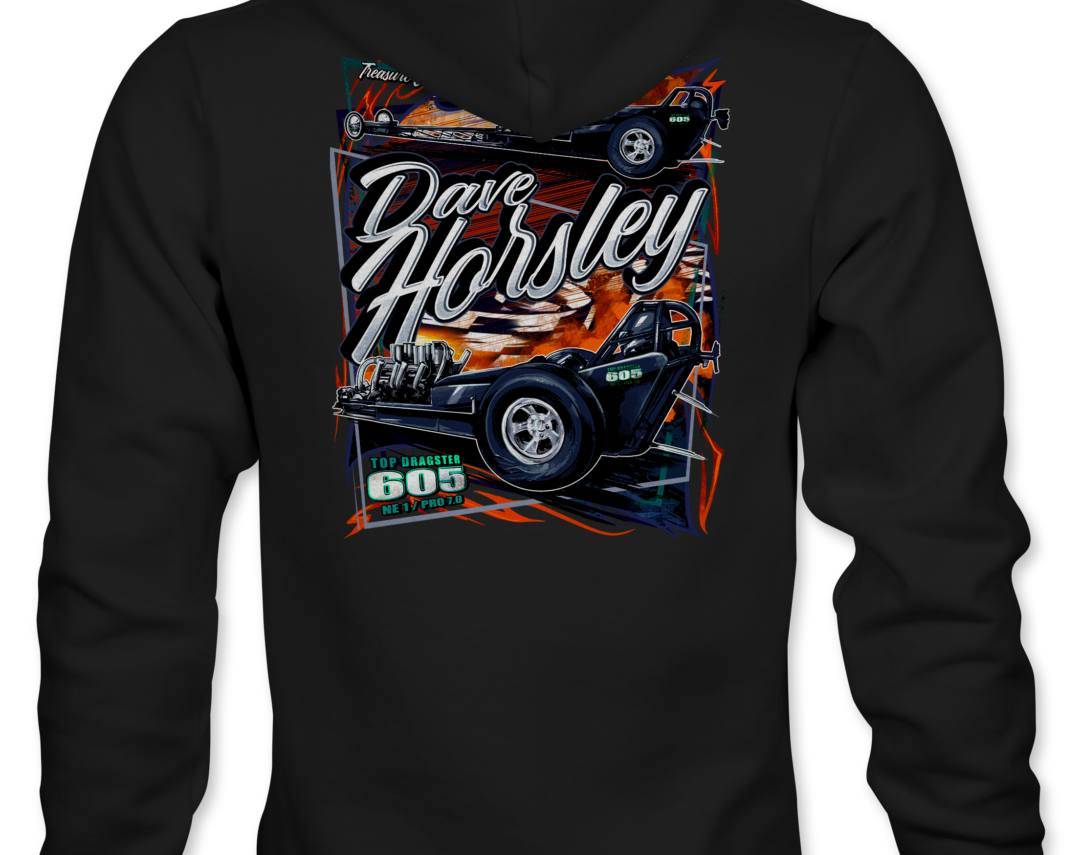 Dave Horsley Hoodies Black Acid Apparel