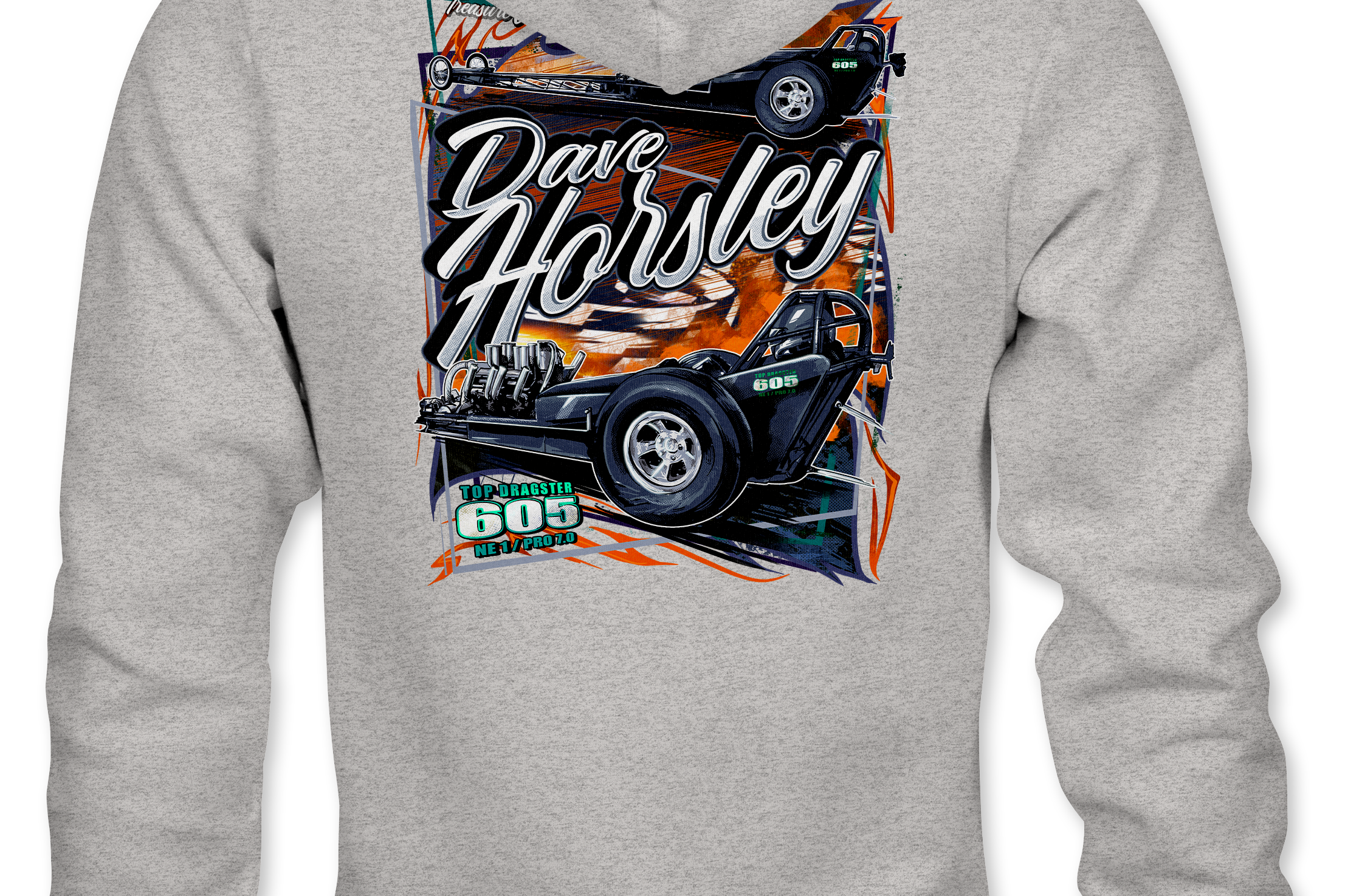 Dave Horsley Hoodies Black Acid Apparel