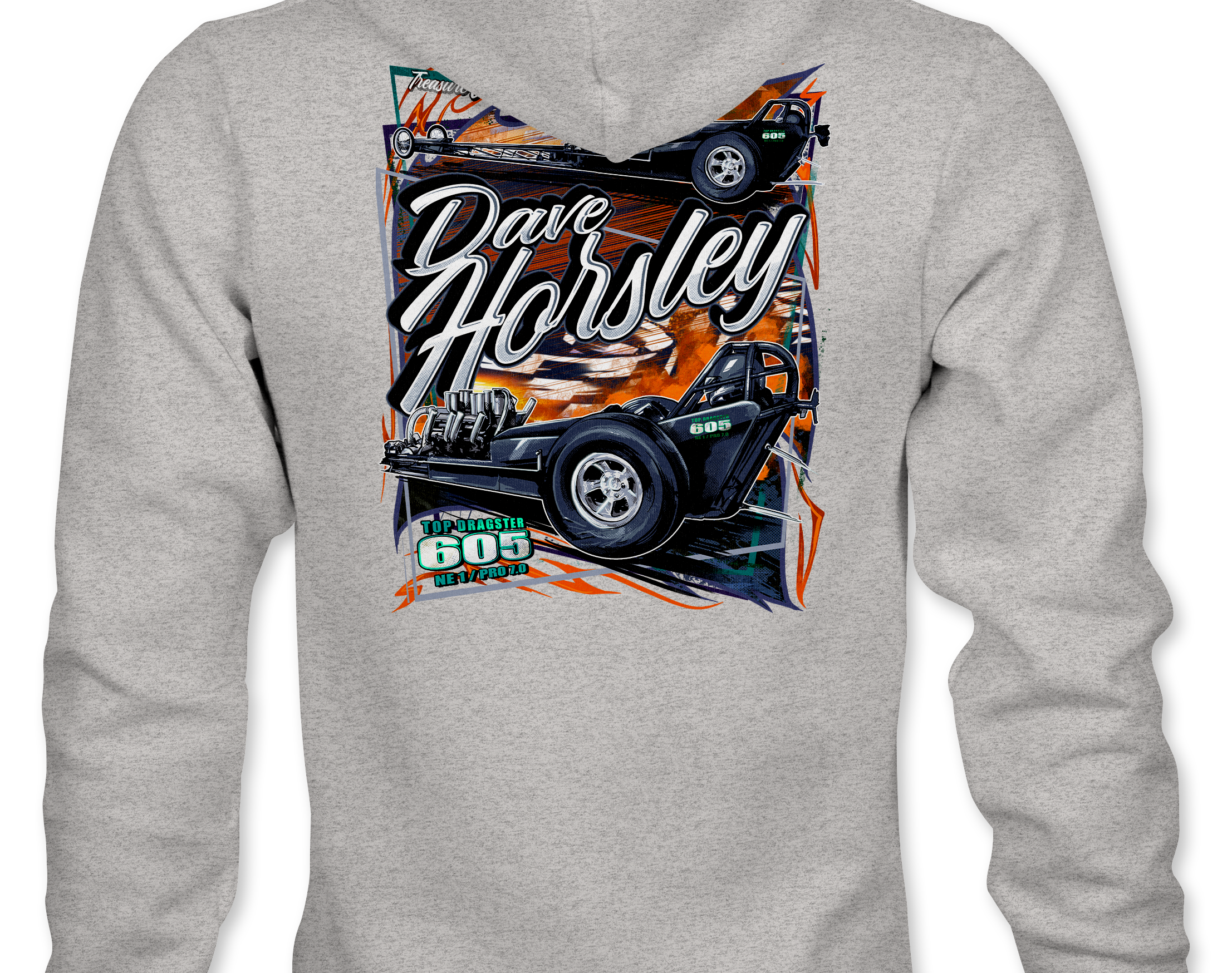 Dave Horsley Hoodies Black Acid Apparel