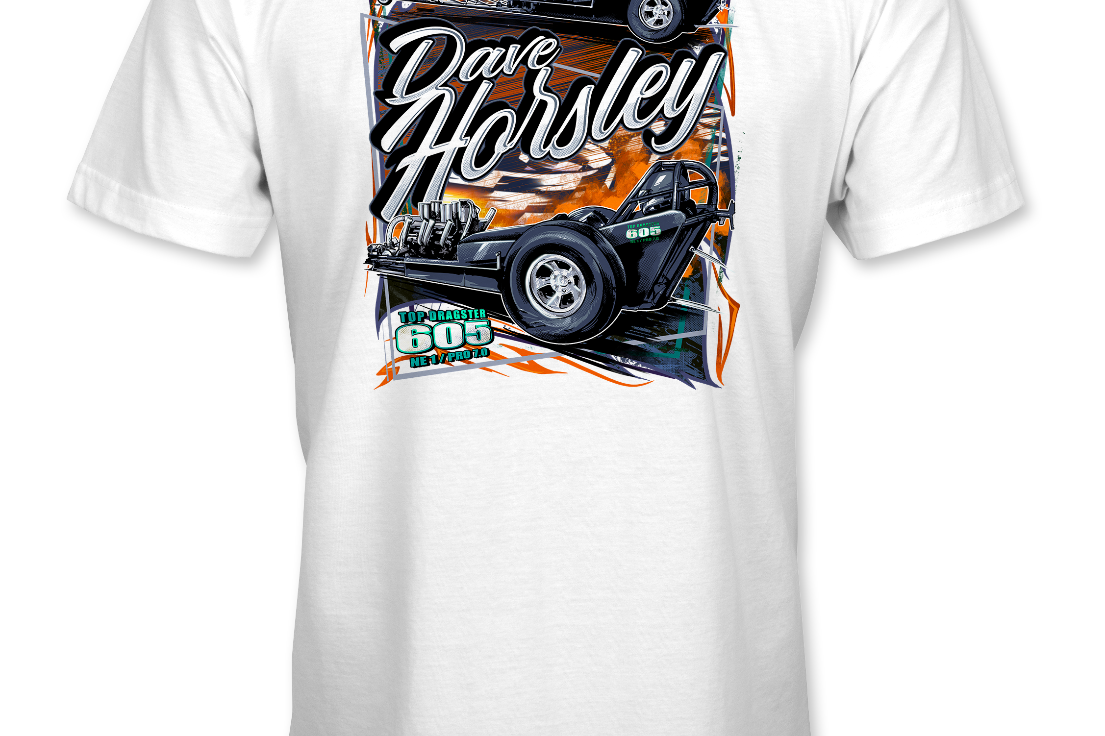 Dave Horsley T-Shirts Black Acid Apparel