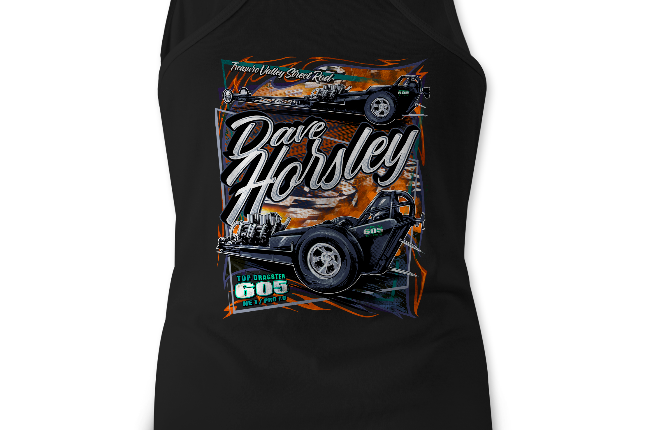 Dave Horsley Tank Tops Black Acid Apparel