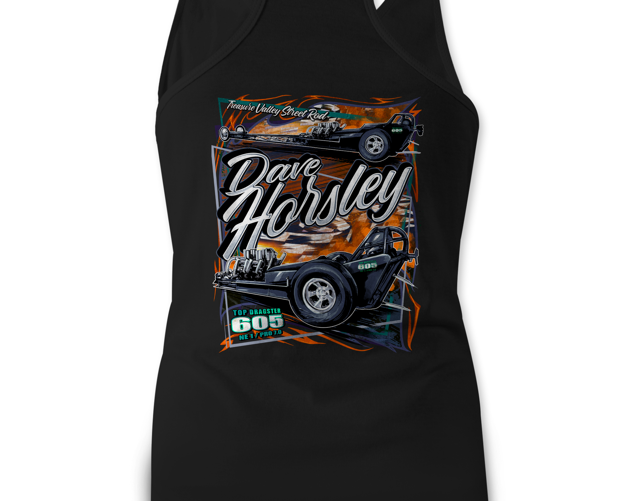 Dave Horsley Tank Tops Black Acid Apparel