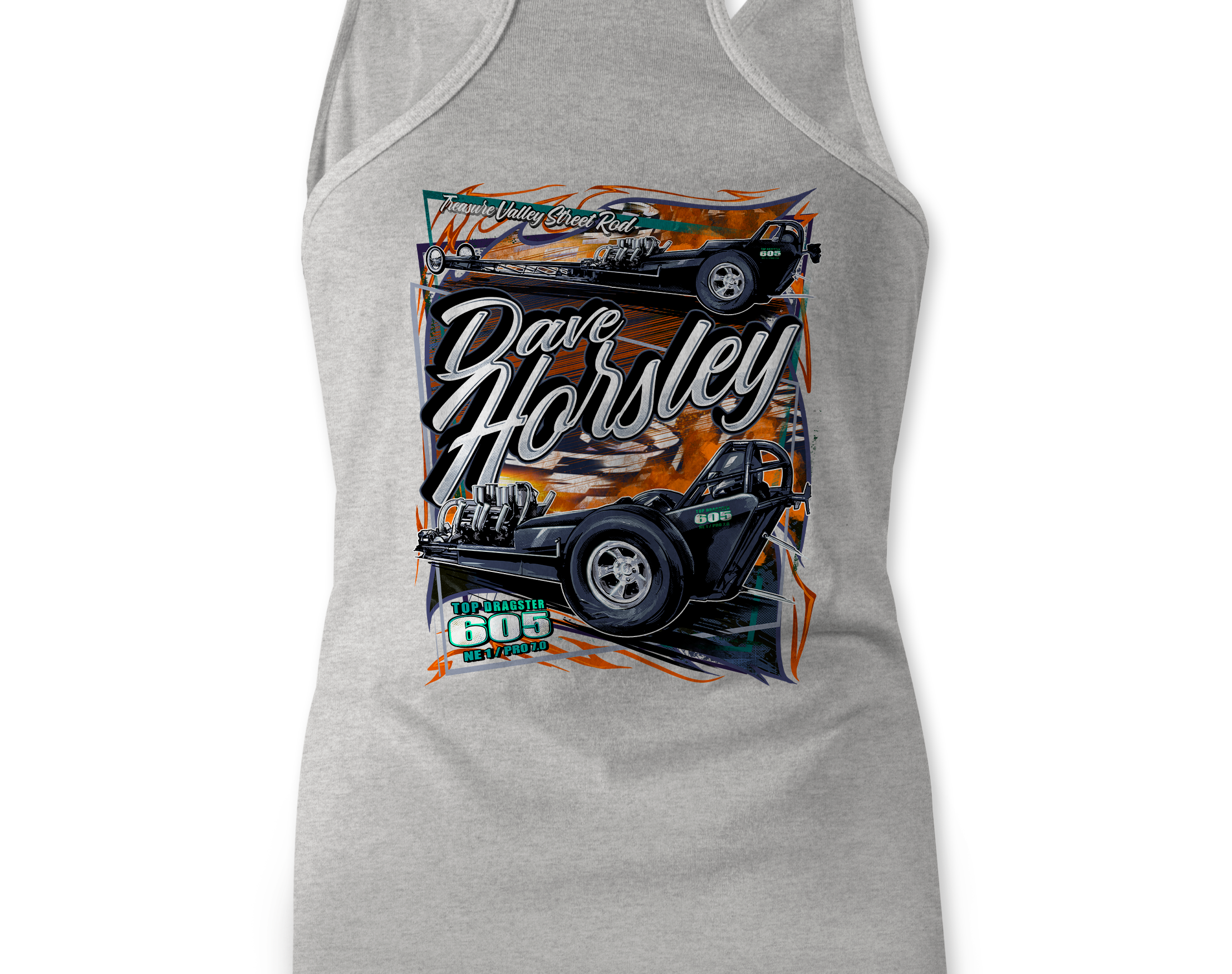 Dave Horsley Tank Tops Black Acid Apparel