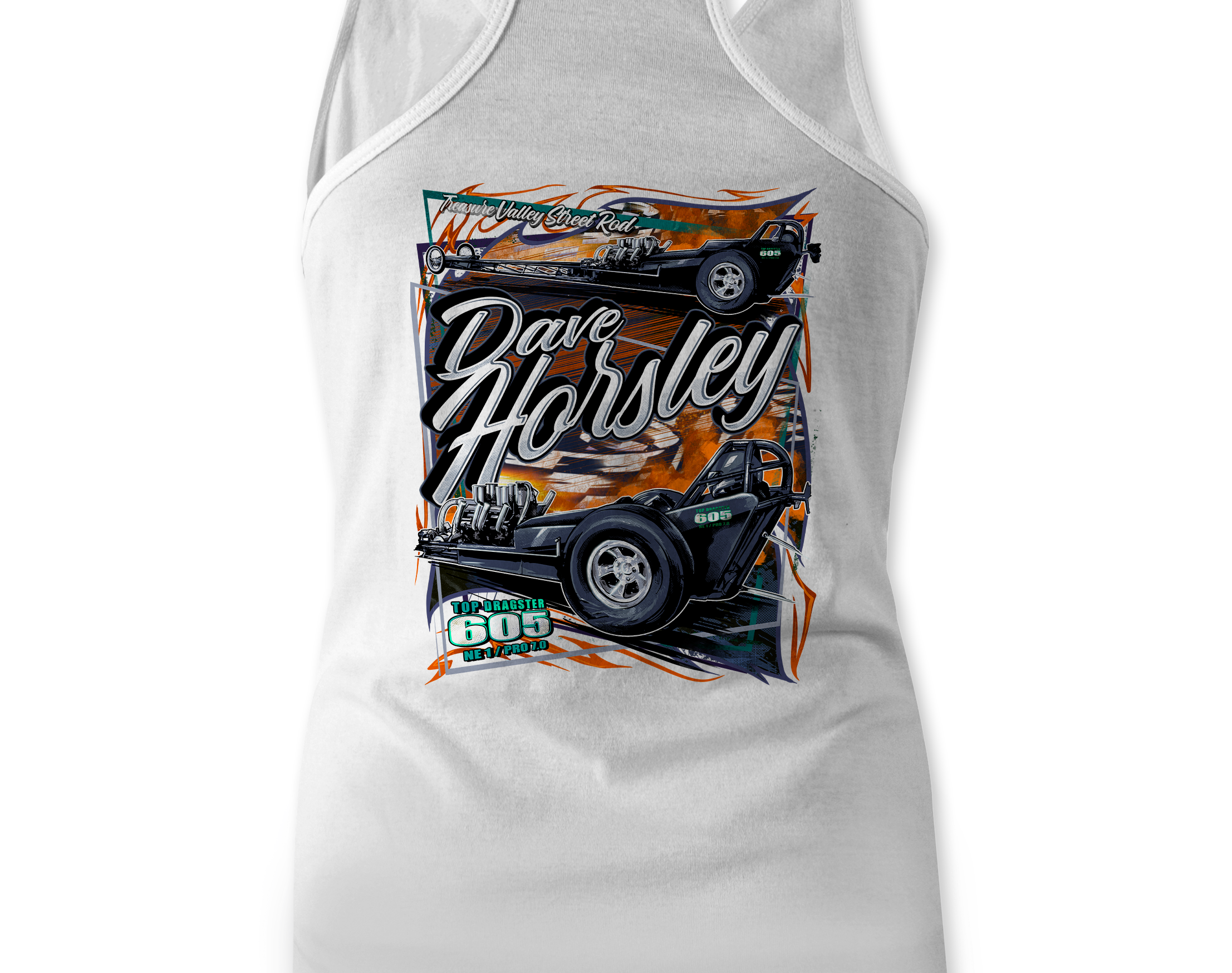 Dave Horsley Tank Tops Black Acid Apparel