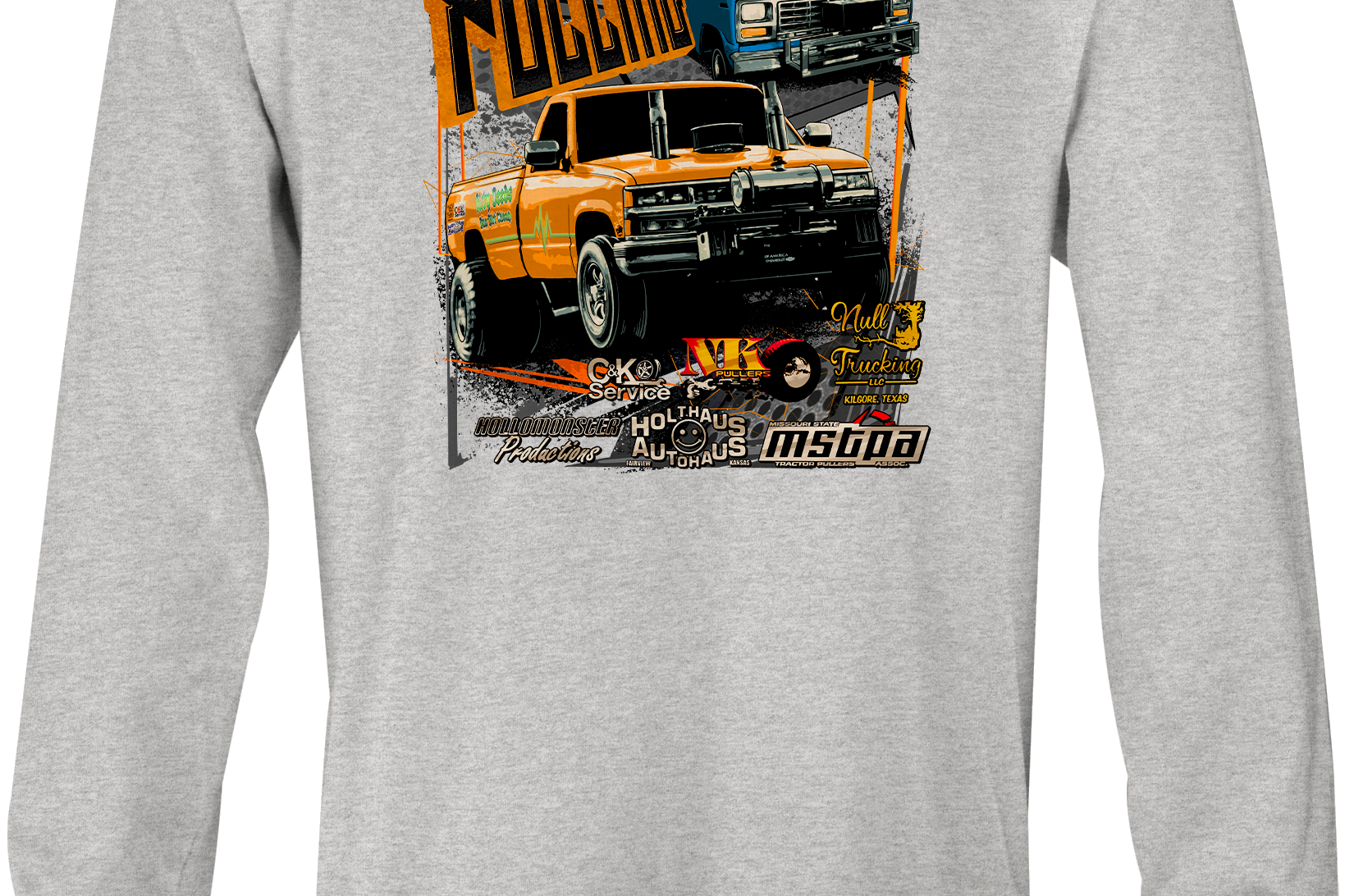Davis Pulling Long Sleeves Black Acid Apparel