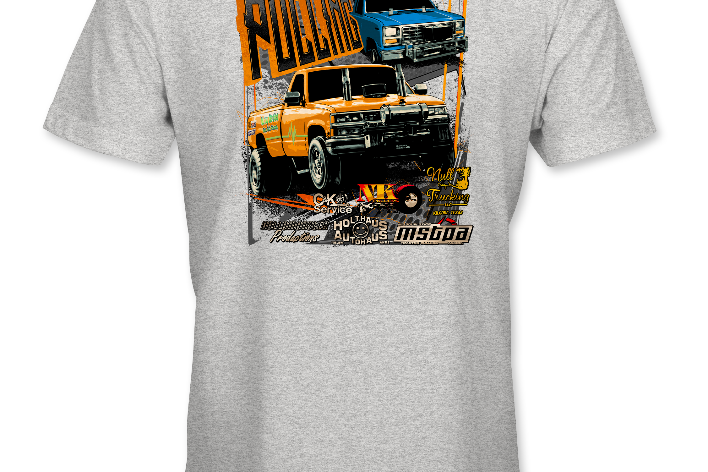 Davis Pulling T-Shirts Black Acid Apparel