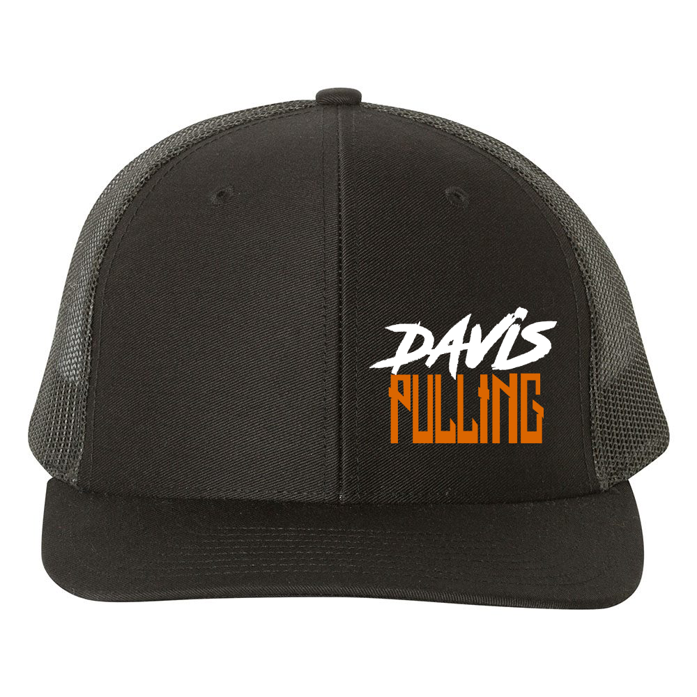 Davis Pulling Hats Black Acid Apparel