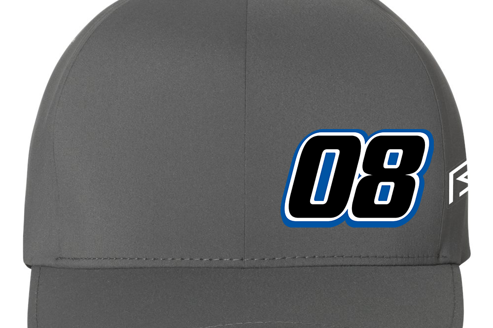 Deac McCaskill Flexfit Delta Hat Black Acid Apparel