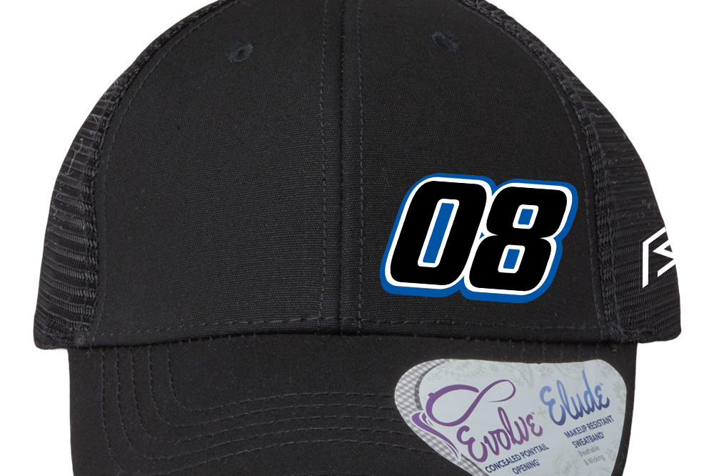 Deac McCaskill Ponytail Hat Black Acid Apparel