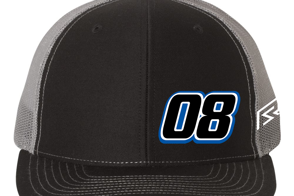 Deac McCaskill Richardson Trucker Hat Black Acid Apparel